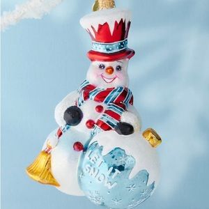 Christopher Radko | frosty wish ornament